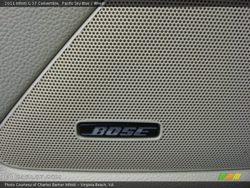 Pacific Sky Blue / Wheat 2011 Infiniti G 37 Convertible