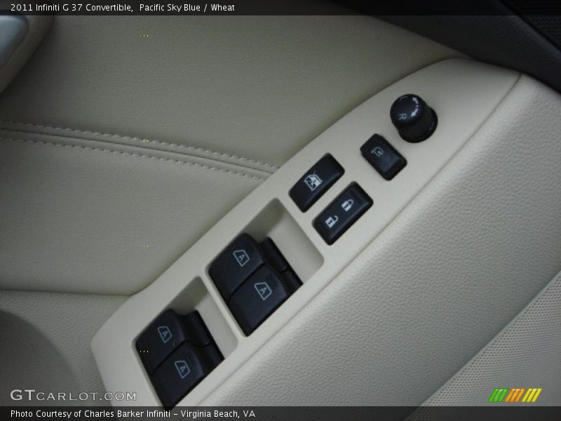 Pacific Sky Blue / Wheat 2011 Infiniti G 37 Convertible