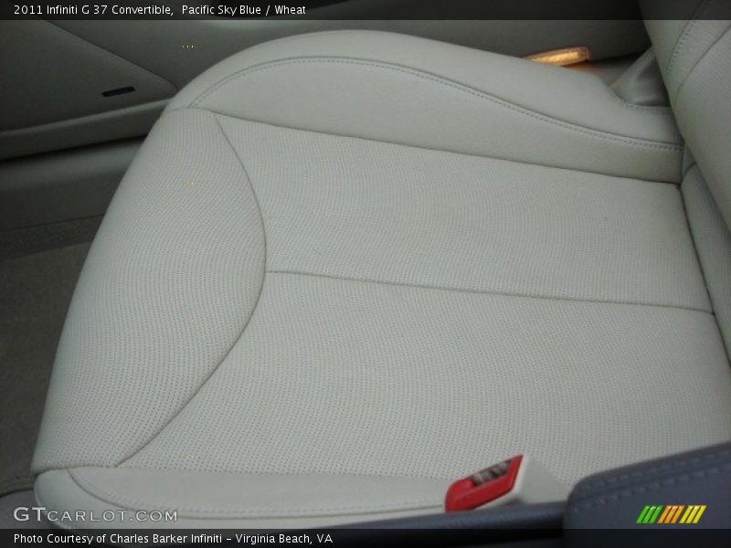 Pacific Sky Blue / Wheat 2011 Infiniti G 37 Convertible