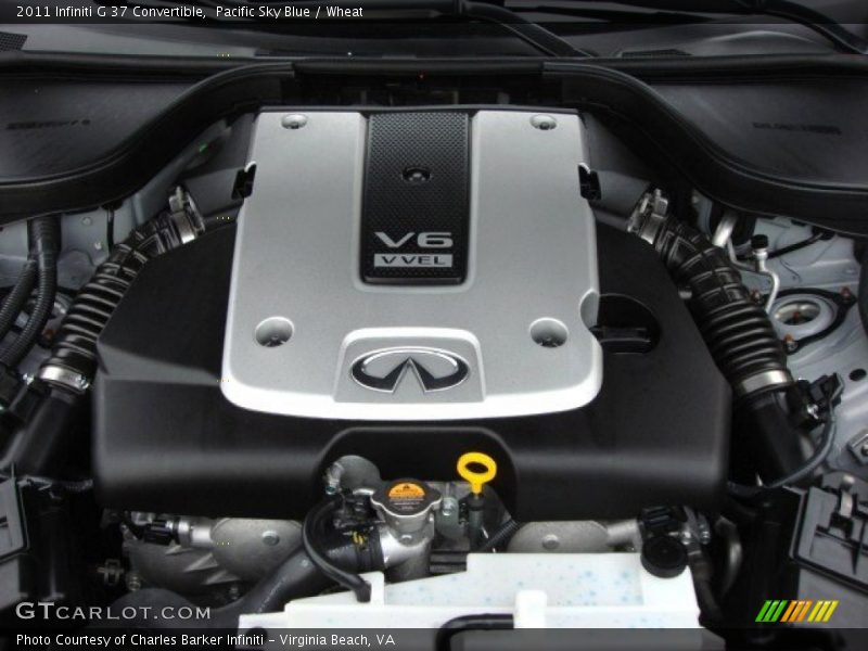  2011 G 37 Convertible Engine - 3.7 Liter DOHC 24-Valve CVTCS V6