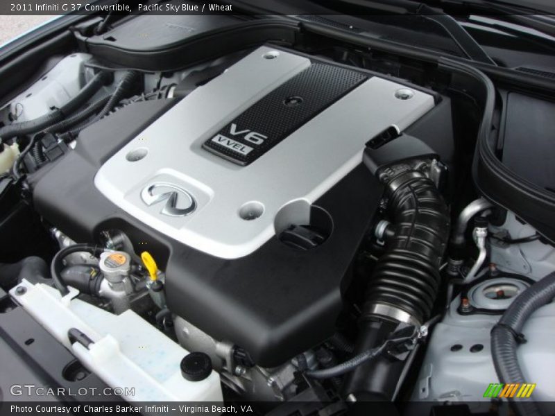  2011 G 37 Convertible Engine - 3.7 Liter DOHC 24-Valve CVTCS V6