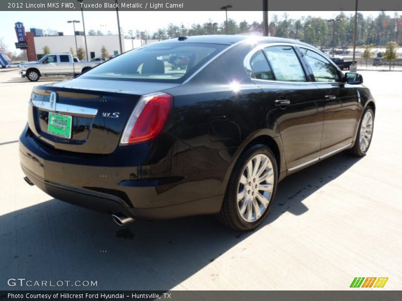 Tuxedo Black Metallic / Light Camel 2012 Lincoln MKS FWD