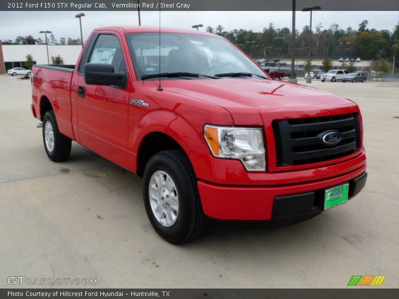 Front 3/4 View of 2012 F150 STX Regular Cab