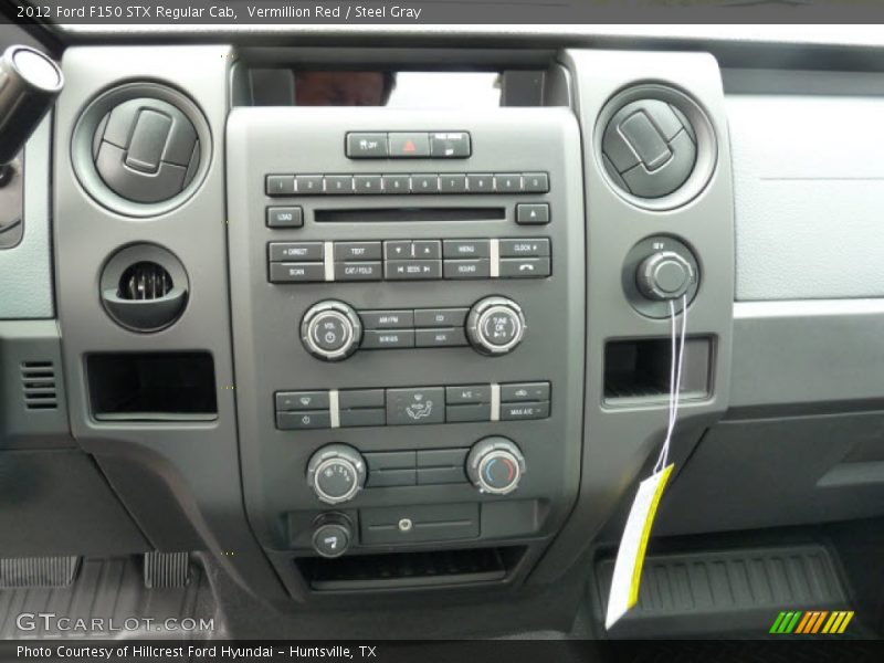 Vermillion Red / Steel Gray 2012 Ford F150 STX Regular Cab