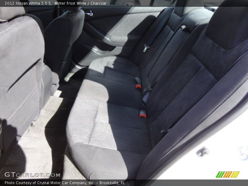 Winter Frost White / Charcoal 2012 Nissan Altima 2.5 S