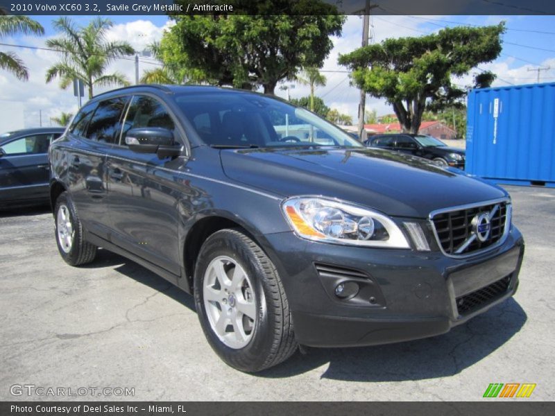 Savile Grey Metallic / Anthracite 2010 Volvo XC60 3.2
