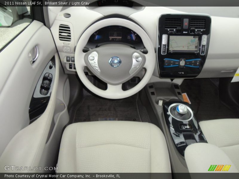 Dashboard of 2011 LEAF SV
