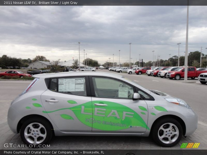  2011 LEAF SV Brilliant Silver