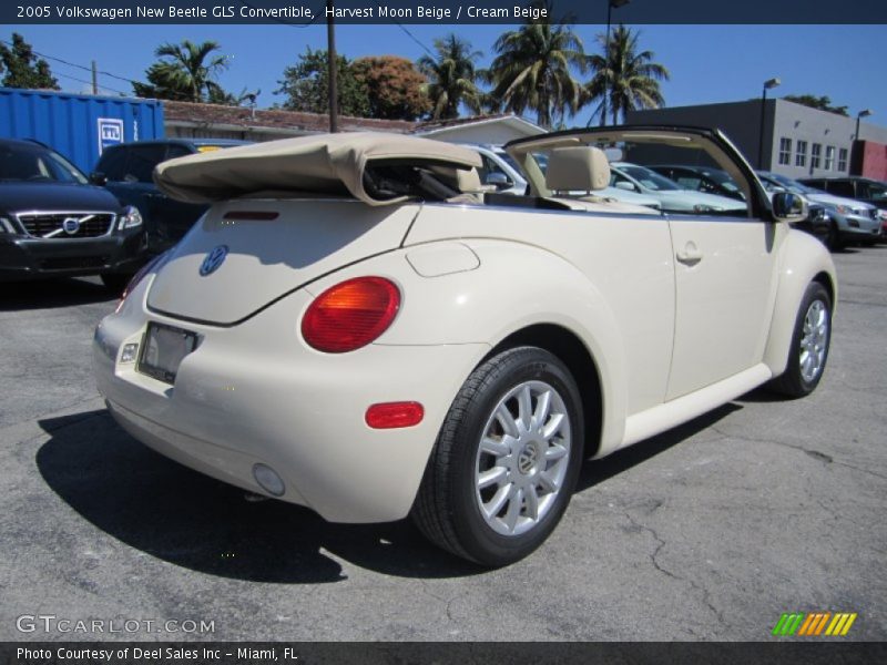 Harvest Moon Beige / Cream Beige 2005 Volkswagen New Beetle GLS Convertible