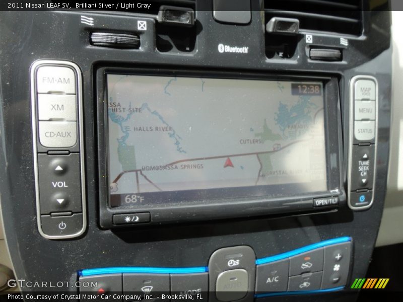 Navigation of 2011 LEAF SV