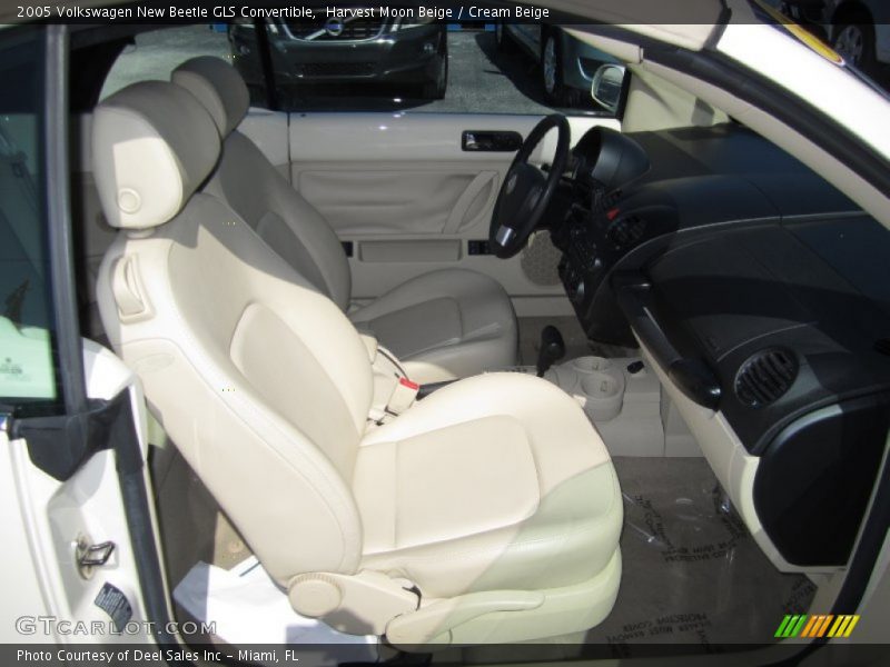 Harvest Moon Beige / Cream Beige 2005 Volkswagen New Beetle GLS Convertible