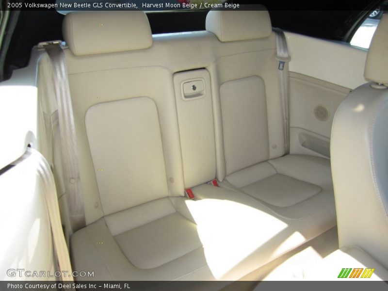 Harvest Moon Beige / Cream Beige 2005 Volkswagen New Beetle GLS Convertible