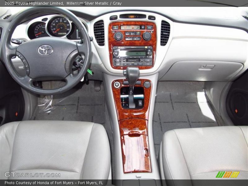 Millenium Silver Metallic / Gray 2005 Toyota Highlander Limited