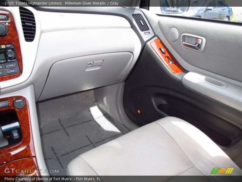Millenium Silver Metallic / Gray 2005 Toyota Highlander Limited