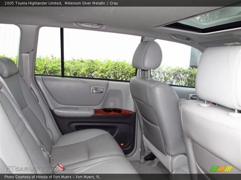 Millenium Silver Metallic / Gray 2005 Toyota Highlander Limited