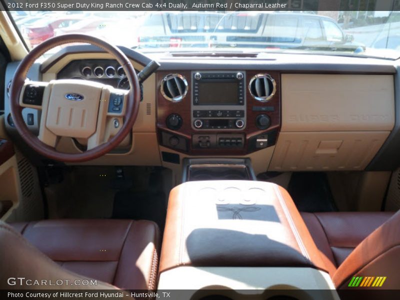 Autumn Red / Chaparral Leather 2012 Ford F350 Super Duty King Ranch Crew Cab 4x4 Dually