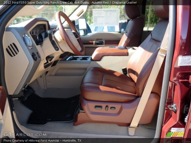 Autumn Red / Chaparral Leather 2012 Ford F350 Super Duty King Ranch Crew Cab 4x4 Dually