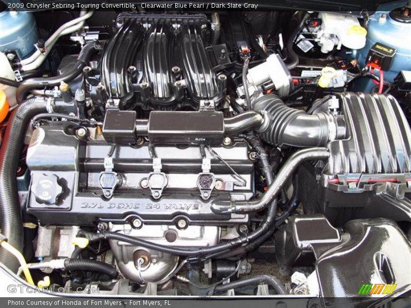  2009 Sebring Touring Convertible Engine - 2.7 Liter DOHC 24 Valve V6