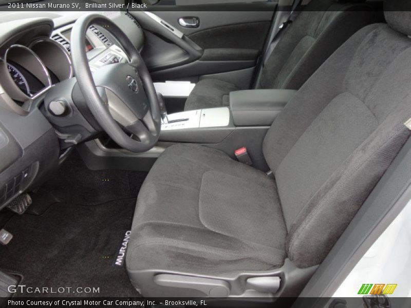 Brilliant Silver / Black 2011 Nissan Murano SV