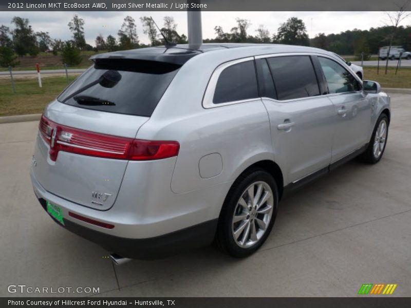 Ingot Silver Metallic / Light Stone 2012 Lincoln MKT EcoBoost AWD