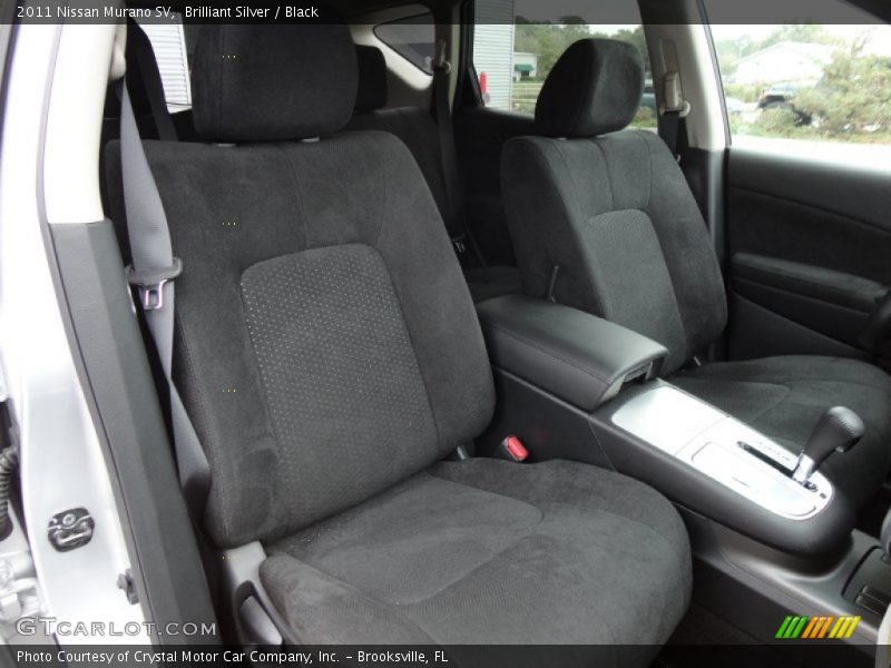 Brilliant Silver / Black 2011 Nissan Murano SV