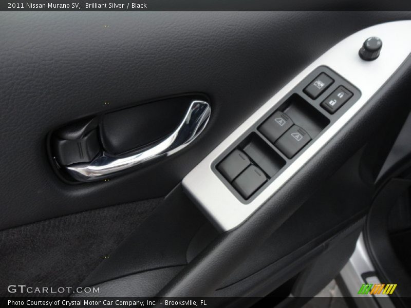 Brilliant Silver / Black 2011 Nissan Murano SV