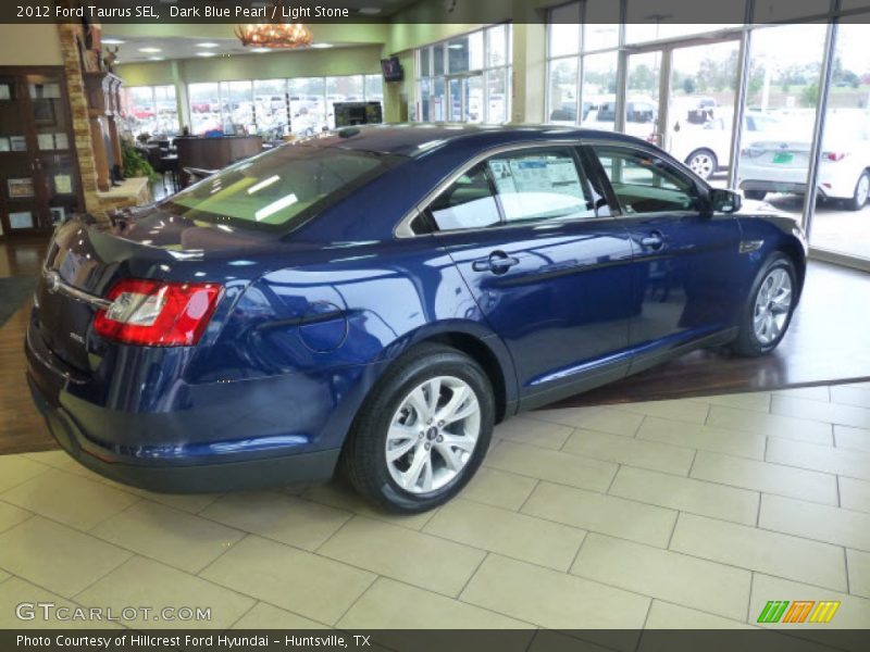 Dark Blue Pearl / Light Stone 2012 Ford Taurus SEL