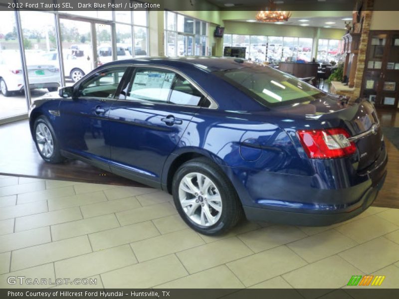 Dark Blue Pearl / Light Stone 2012 Ford Taurus SEL