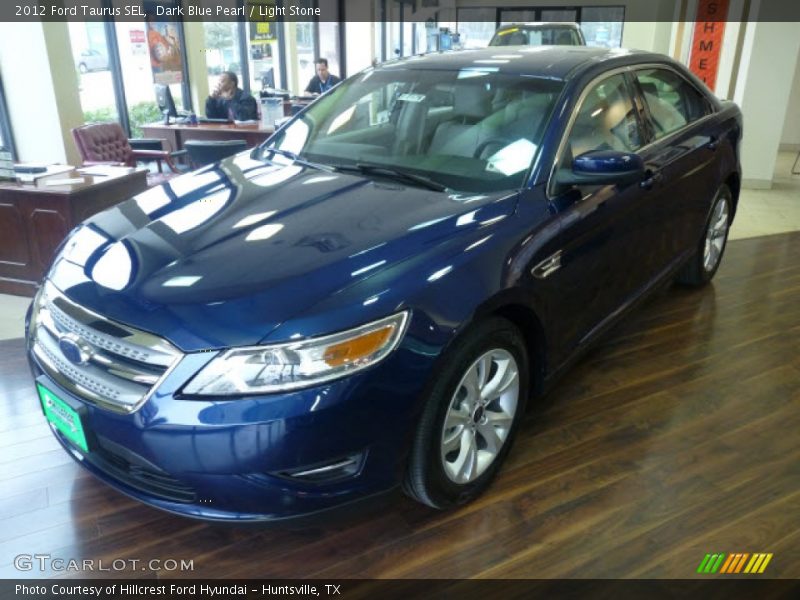 Dark Blue Pearl / Light Stone 2012 Ford Taurus SEL