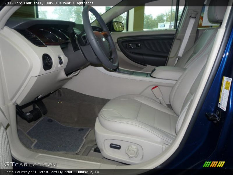 Dark Blue Pearl / Light Stone 2012 Ford Taurus SEL