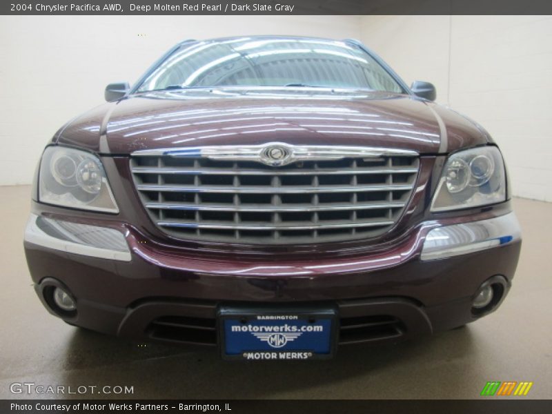 Deep Molten Red Pearl / Dark Slate Gray 2004 Chrysler Pacifica AWD