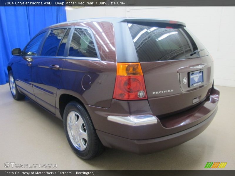 Deep Molten Red Pearl / Dark Slate Gray 2004 Chrysler Pacifica AWD