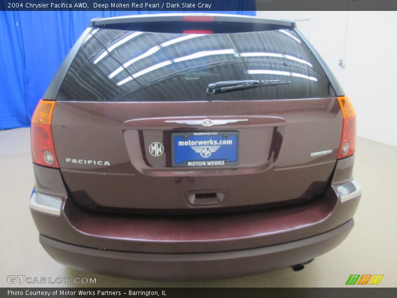 Deep Molten Red Pearl / Dark Slate Gray 2004 Chrysler Pacifica AWD