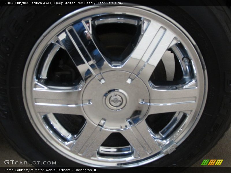 Deep Molten Red Pearl / Dark Slate Gray 2004 Chrysler Pacifica AWD