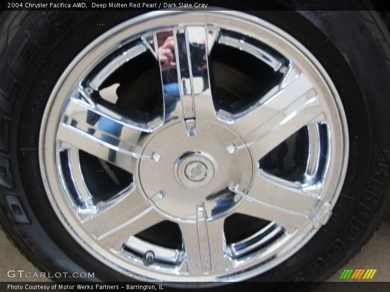 Deep Molten Red Pearl / Dark Slate Gray 2004 Chrysler Pacifica AWD