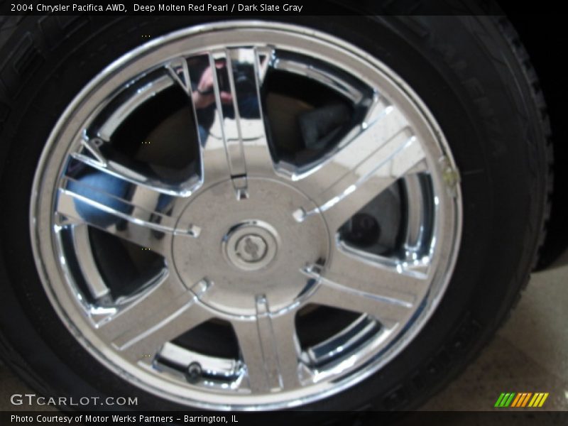 Deep Molten Red Pearl / Dark Slate Gray 2004 Chrysler Pacifica AWD