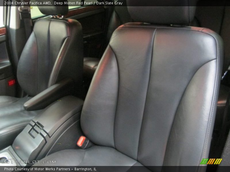 Deep Molten Red Pearl / Dark Slate Gray 2004 Chrysler Pacifica AWD