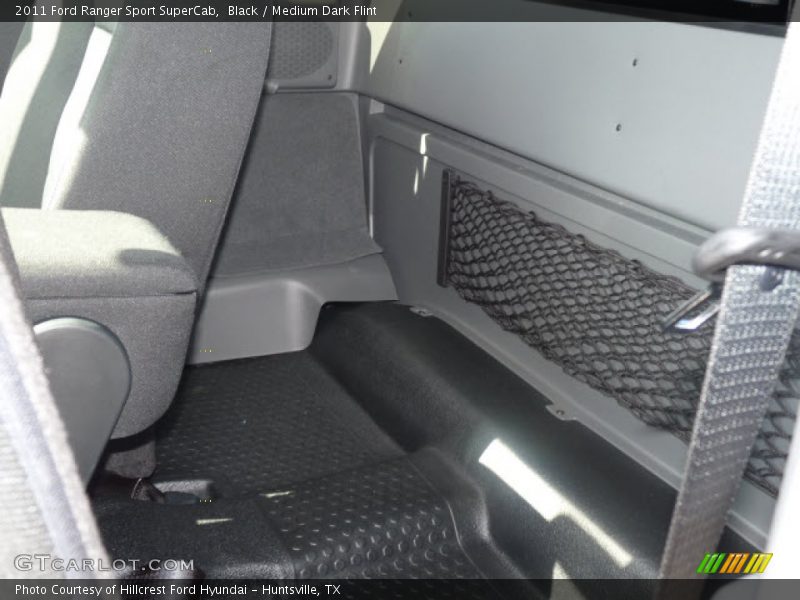 Black / Medium Dark Flint 2011 Ford Ranger Sport SuperCab