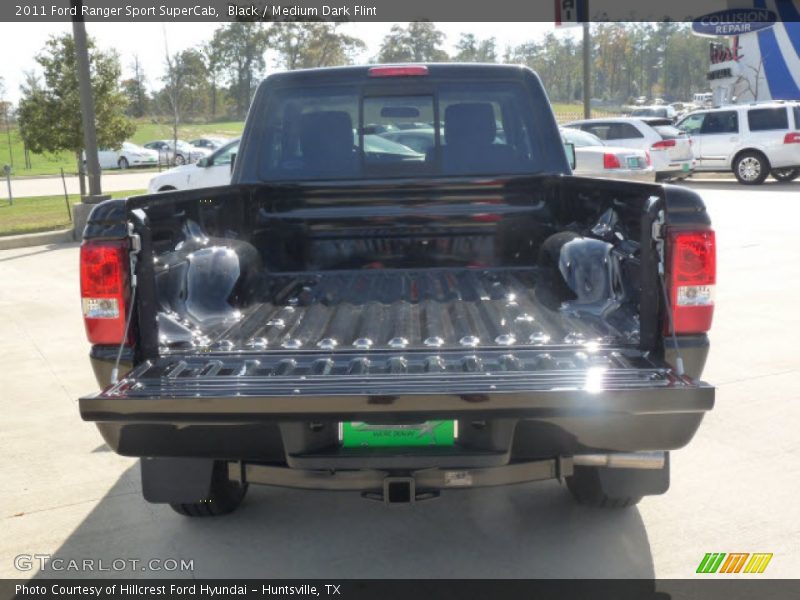 Black / Medium Dark Flint 2011 Ford Ranger Sport SuperCab