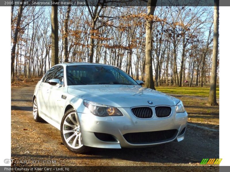 Silverstone Silver Metallic / Black 2006 BMW M5