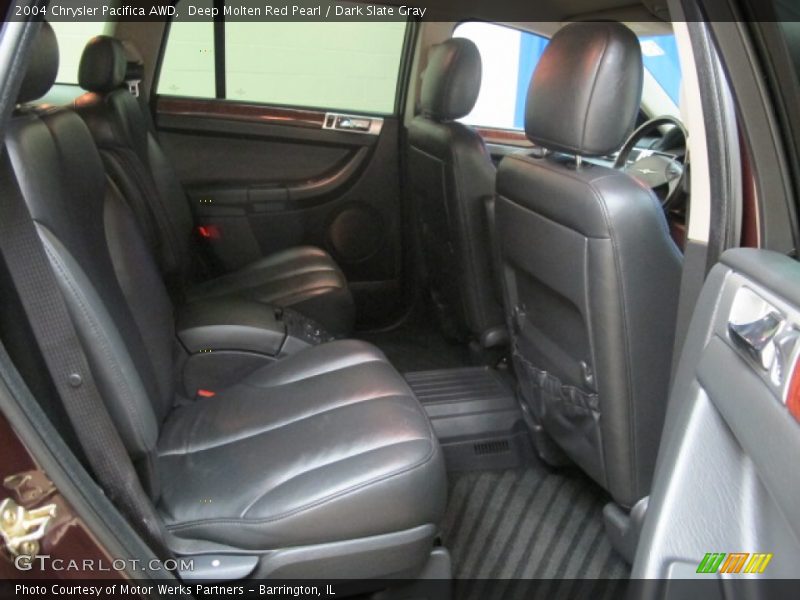 Deep Molten Red Pearl / Dark Slate Gray 2004 Chrysler Pacifica AWD