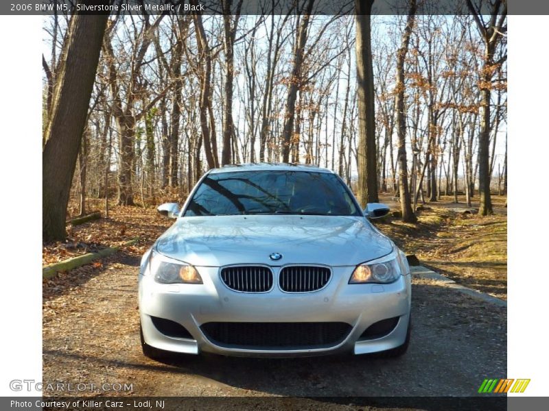 Silverstone Silver Metallic / Black 2006 BMW M5