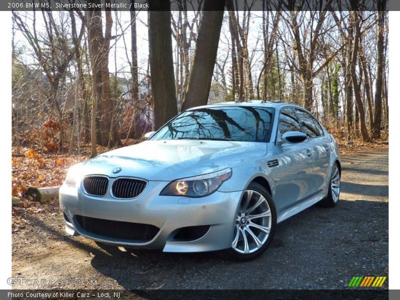 Silverstone Silver Metallic / Black 2006 BMW M5