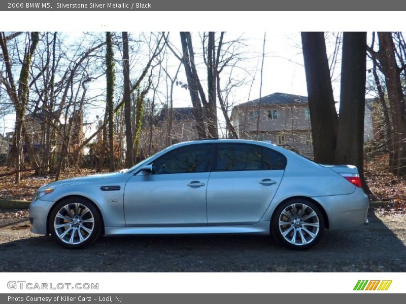 Silverstone Silver Metallic / Black 2006 BMW M5