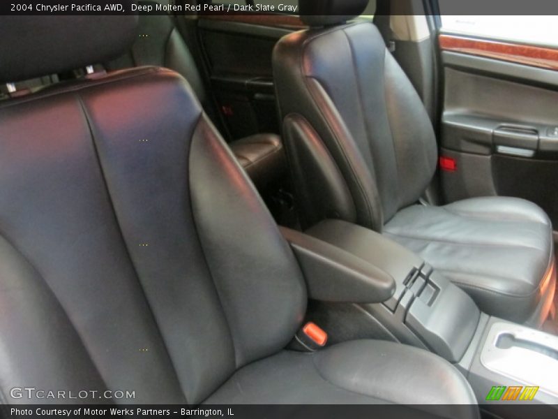 Deep Molten Red Pearl / Dark Slate Gray 2004 Chrysler Pacifica AWD