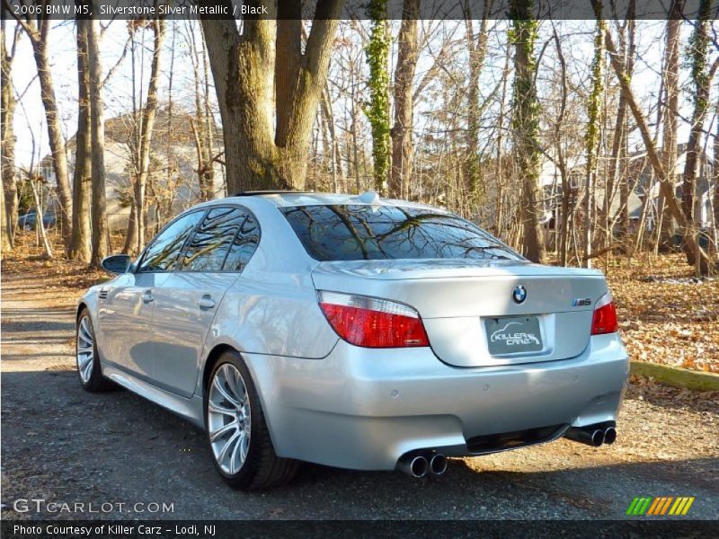 Silverstone Silver Metallic / Black 2006 BMW M5