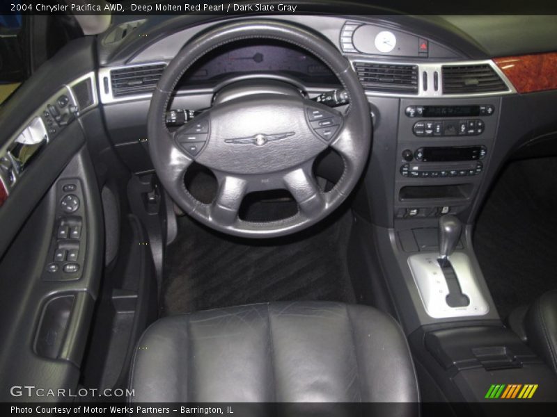 Deep Molten Red Pearl / Dark Slate Gray 2004 Chrysler Pacifica AWD