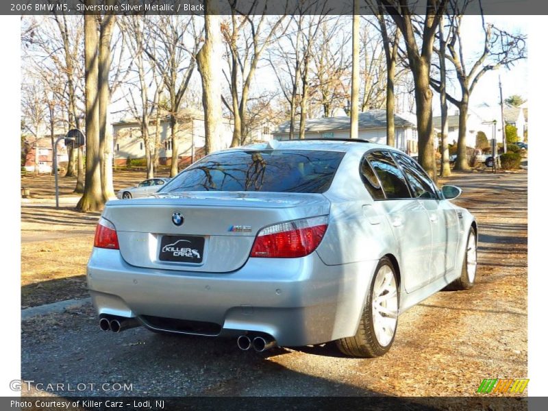 Silverstone Silver Metallic / Black 2006 BMW M5