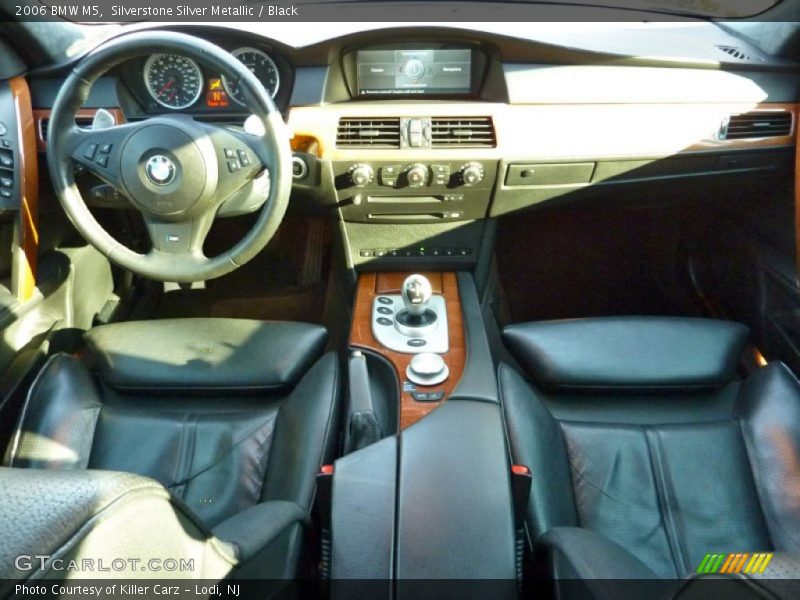 Silverstone Silver Metallic / Black 2006 BMW M5