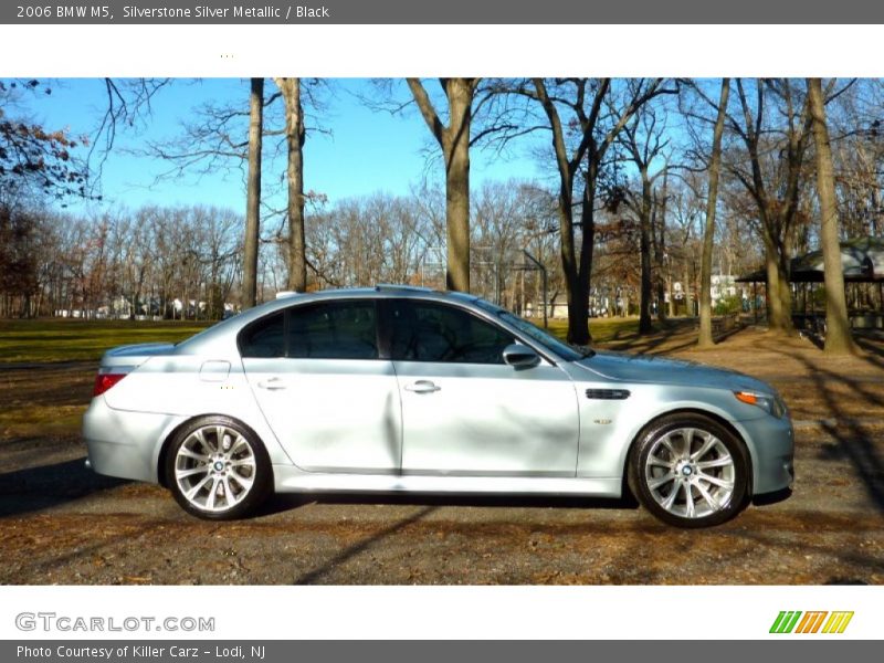 Silverstone Silver Metallic / Black 2006 BMW M5